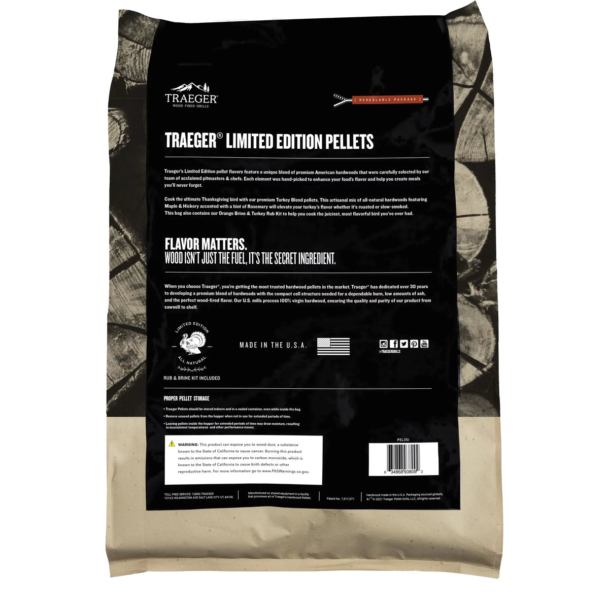 Turkey Wood Pellets with Brine Kit C20033