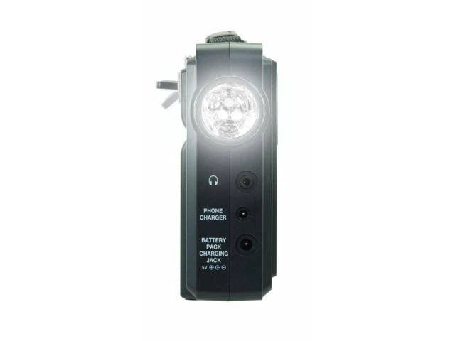 Solar Observer Emergency Portable Radio with Crank Flashlight F36316