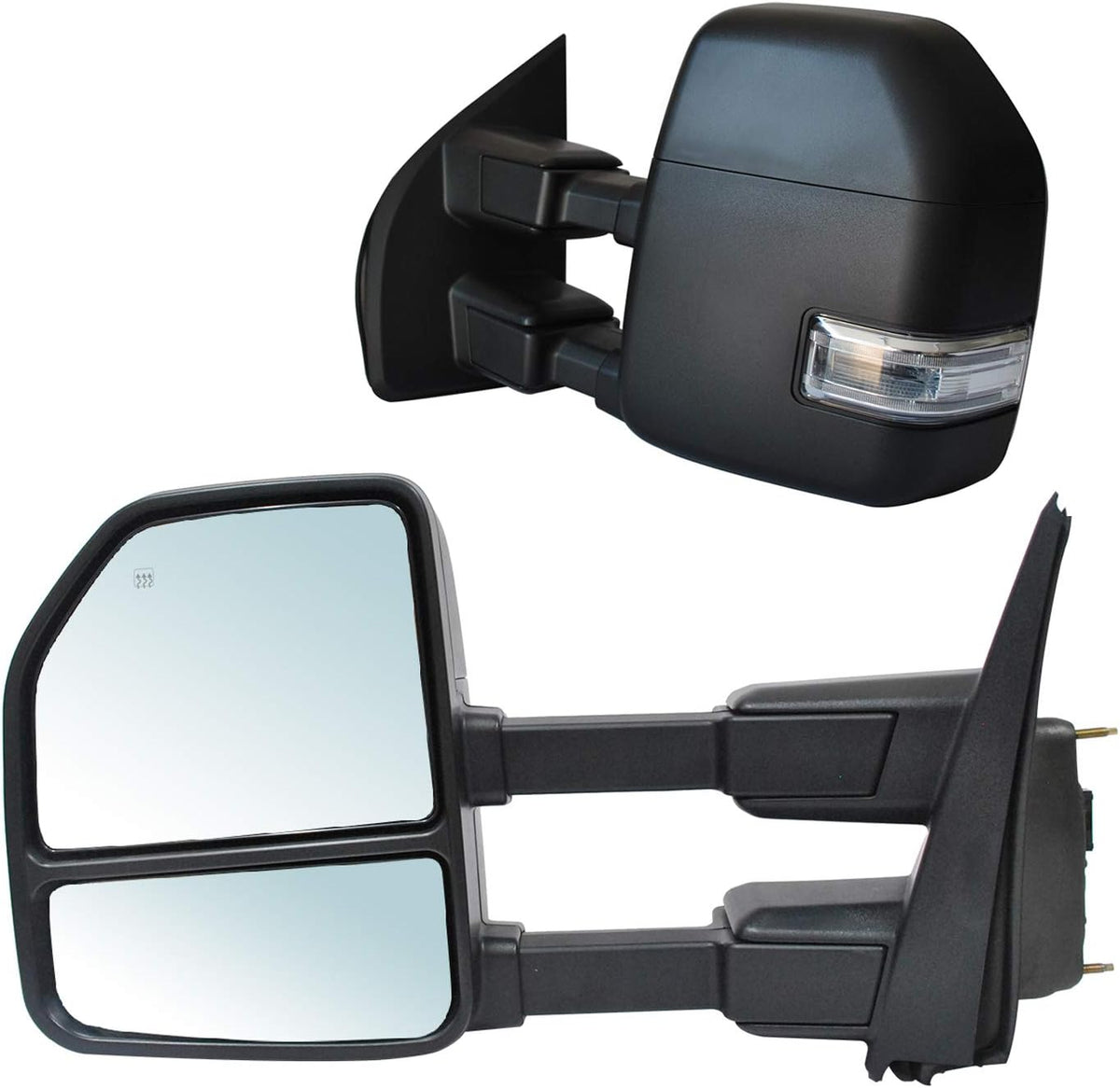 Black Power Heated Towing Mirrors R239