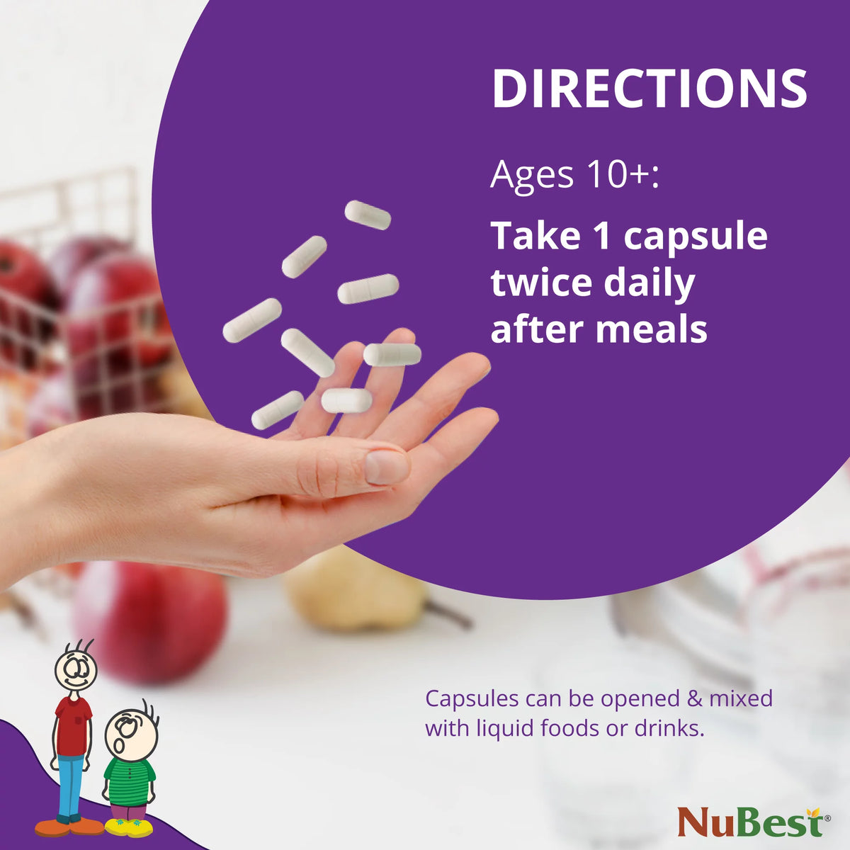 Pack of 2 Growth Supplement for Age 10+ Q3984