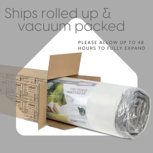 Cot Size Memory Foam Folding Mattress with Washable Cover A1145