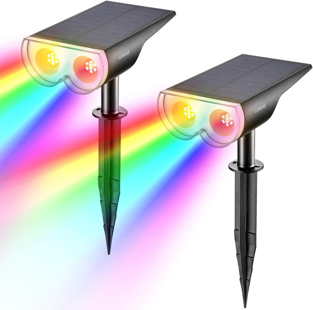 4-Pack Solar Landscape Spotlights F394