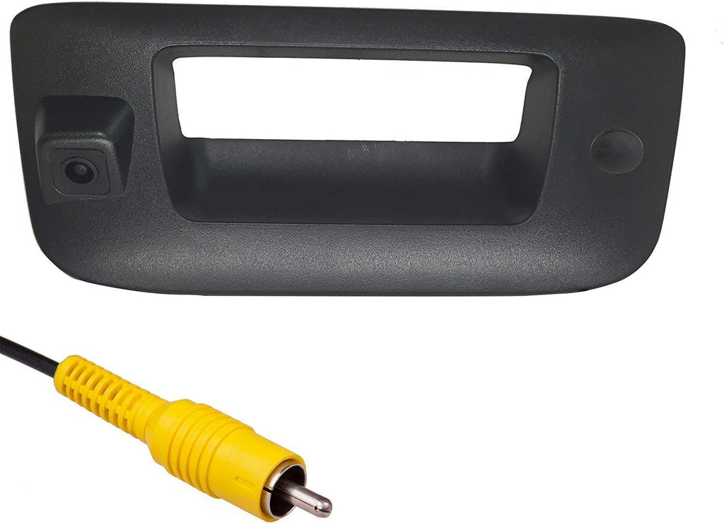 Black Tailgate Handle with Backup Camera D38375