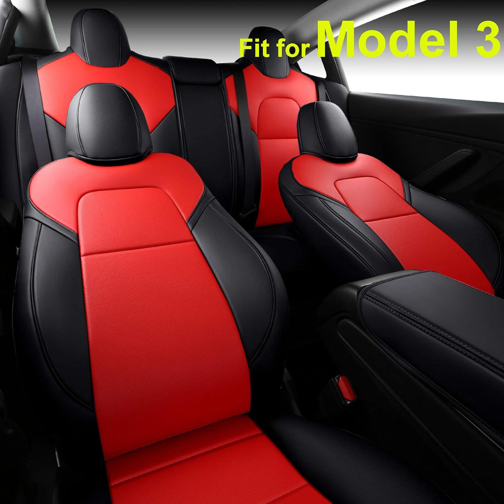 Synthetic Leather Car Seat Cushion Protector (Grey Y) O3512