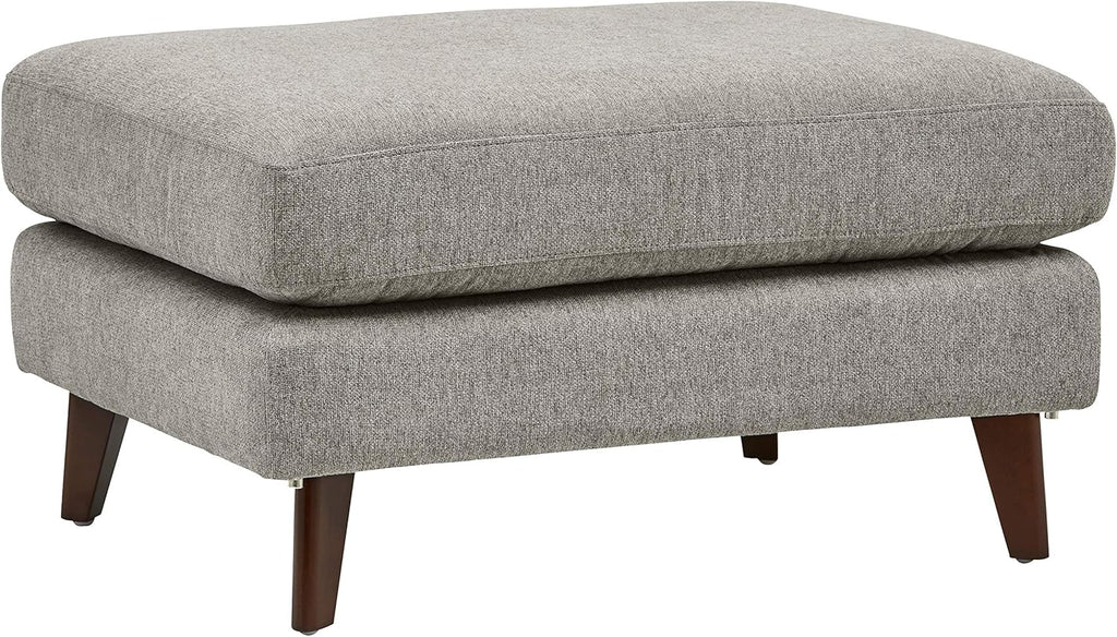 Caramel Leather Ottoman Y2216