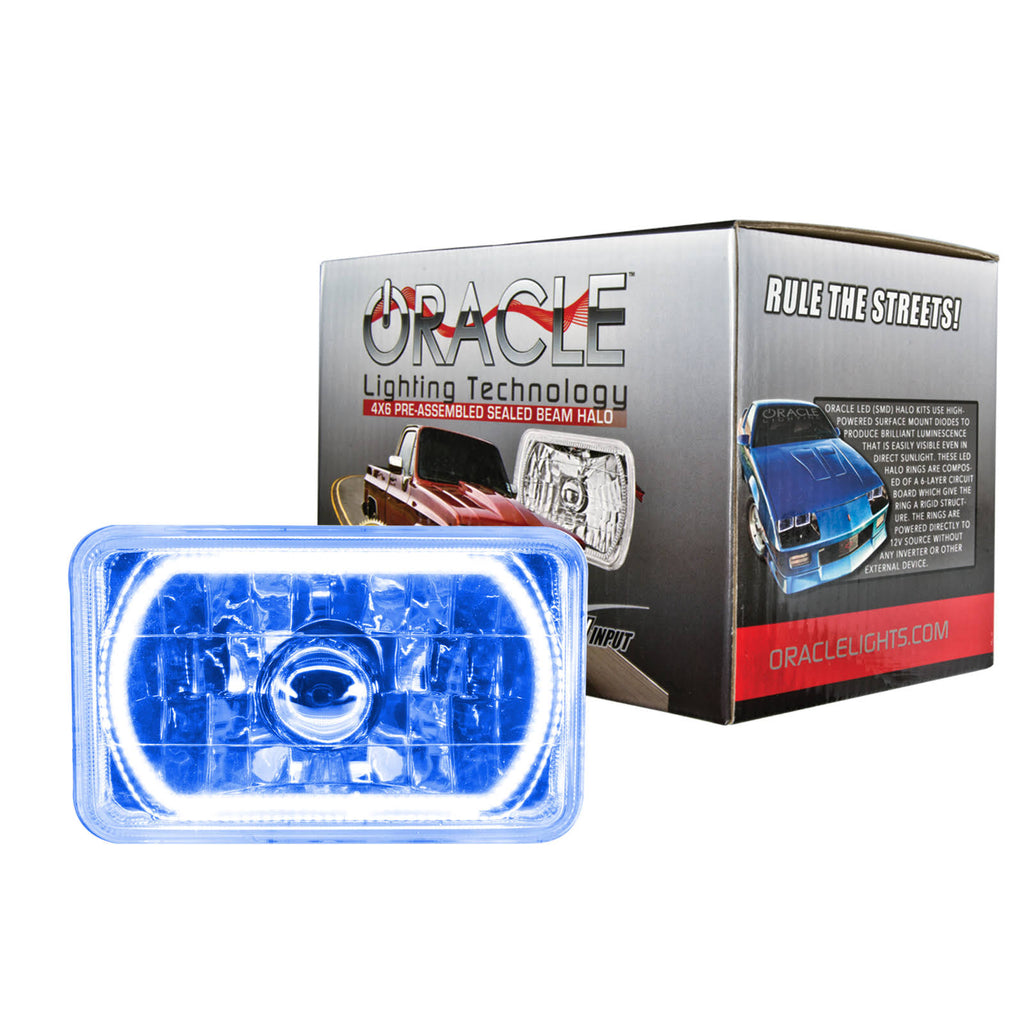 Blue 4x6 in. Sealed Beam Lights D272722