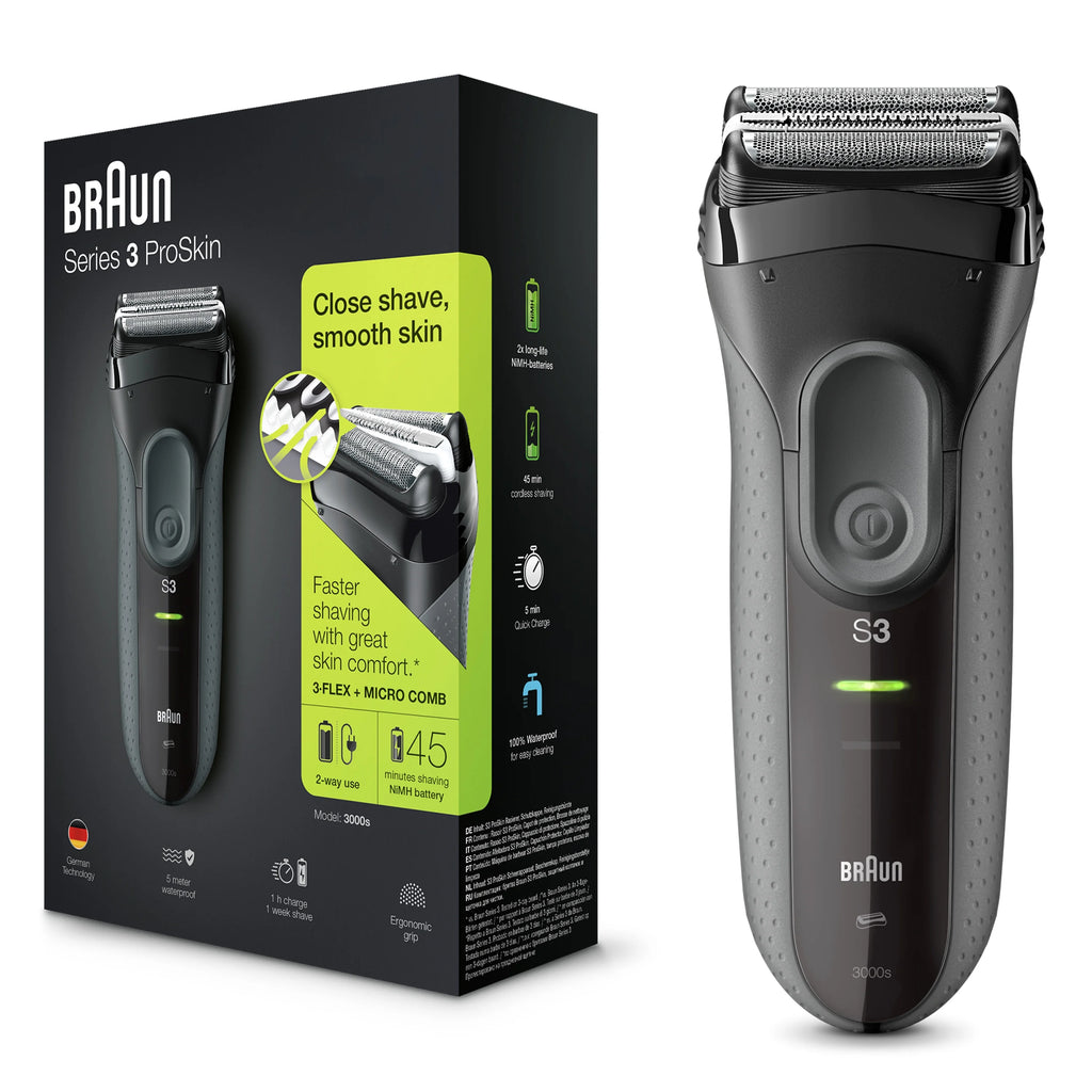Black Rechargeable Electric Shaver J994