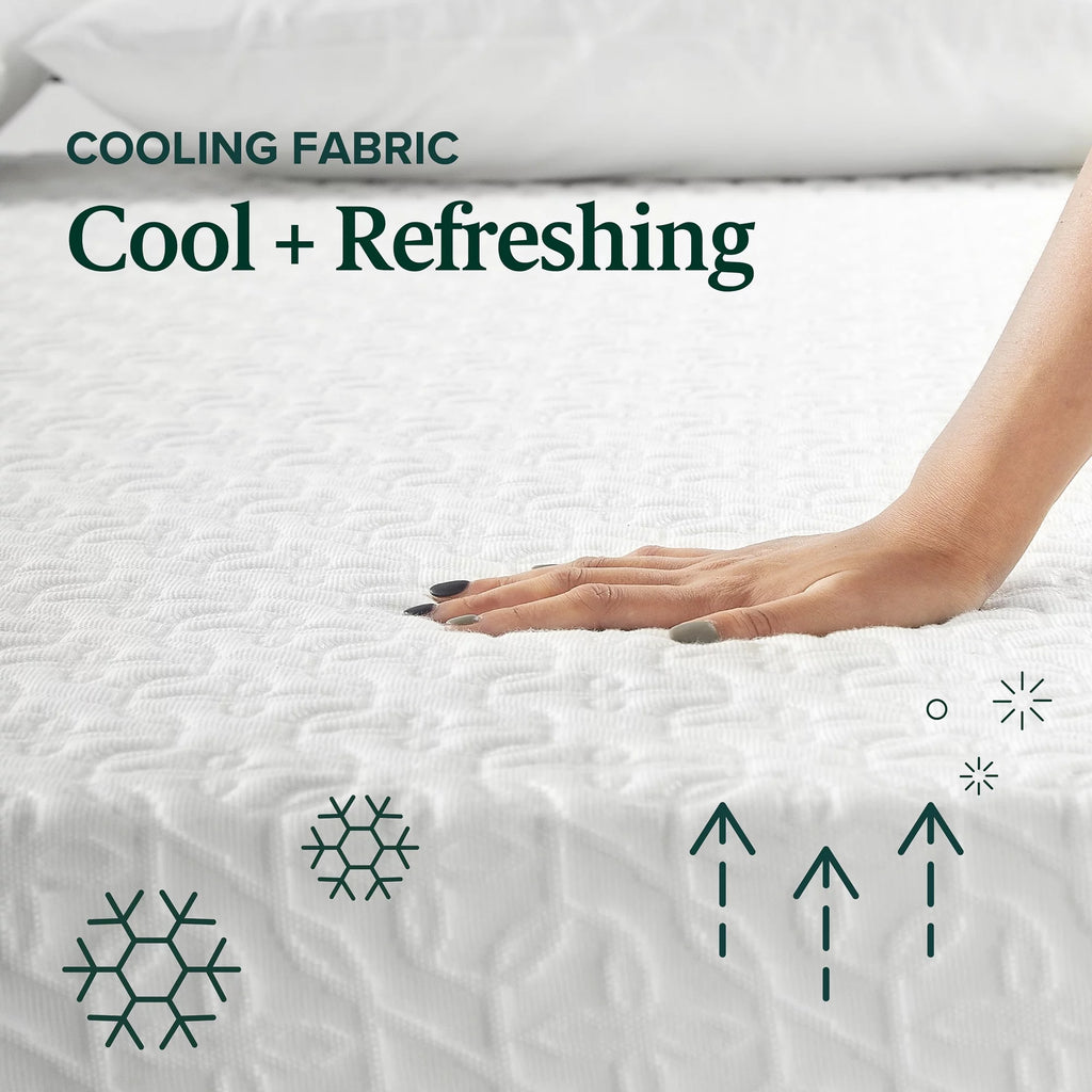 12 Cooling Gel Memory Foam Queen Mattress W580563