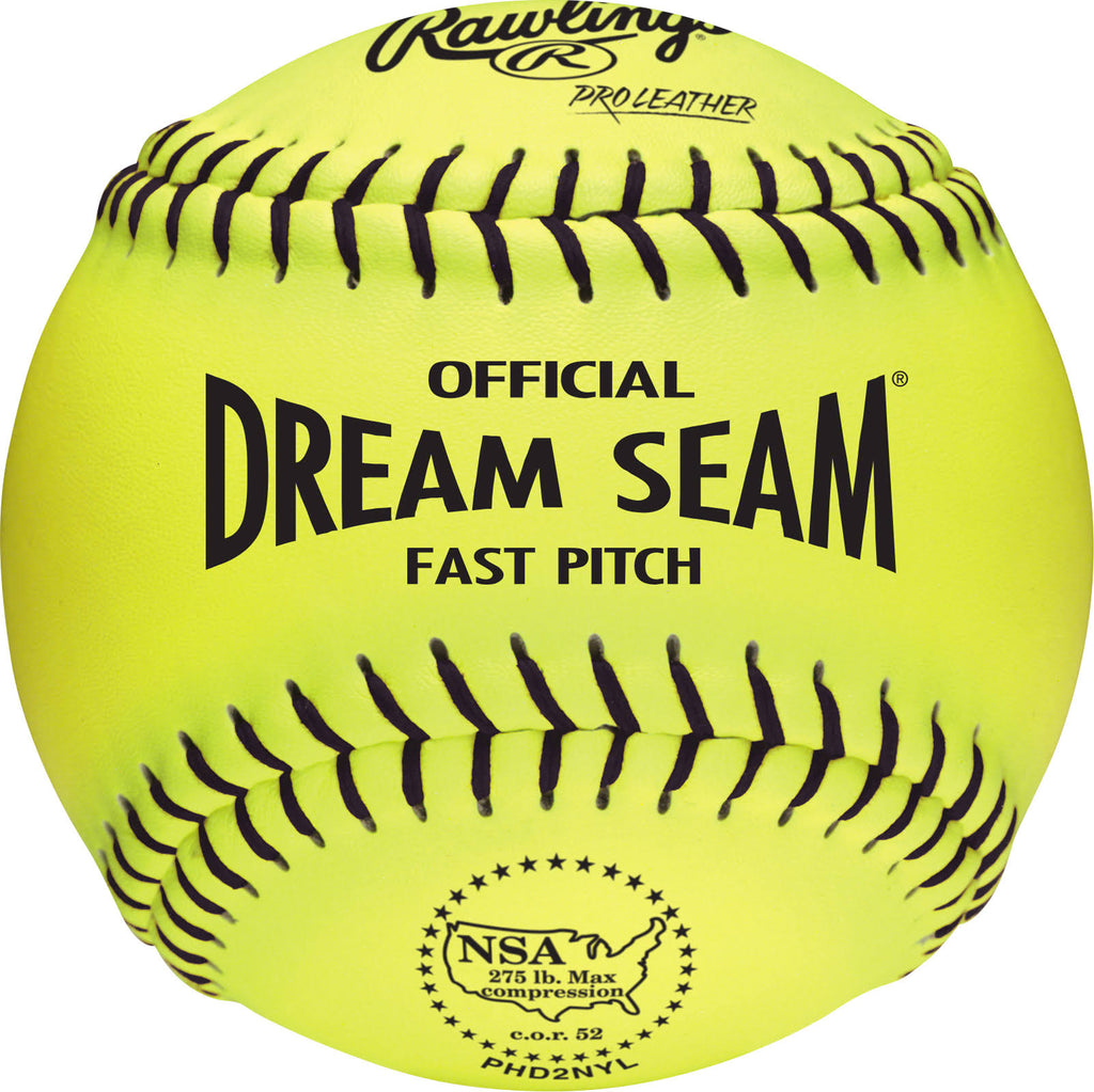 12x22 Pro Leather Softball R6866