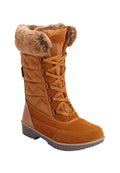 Tan Beige Waterproof Fleece Lining Winter Snow Boots N211