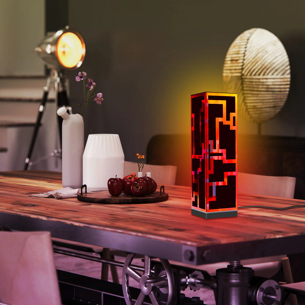 RGB Cube LED Table Lamp with Remote & APP Control S193