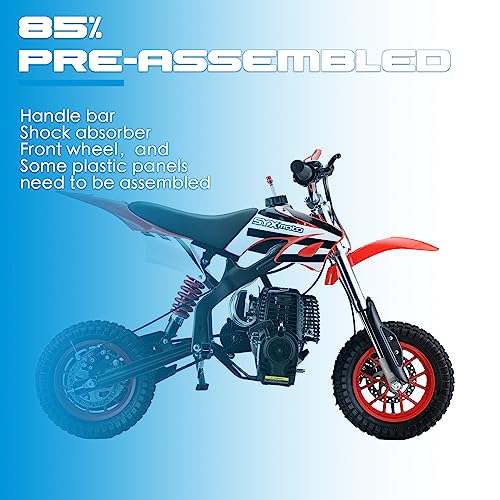 4-Stroke 40cc Mini Dirt Bike (White) Z21662