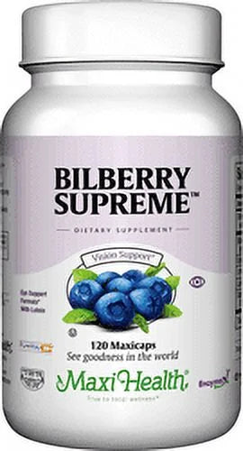Kosher Bilberry Lutein 120 Vegetable Capsules K100