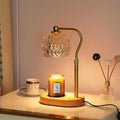 White Candle Warmer Lamp with 2 Bulbs R82614