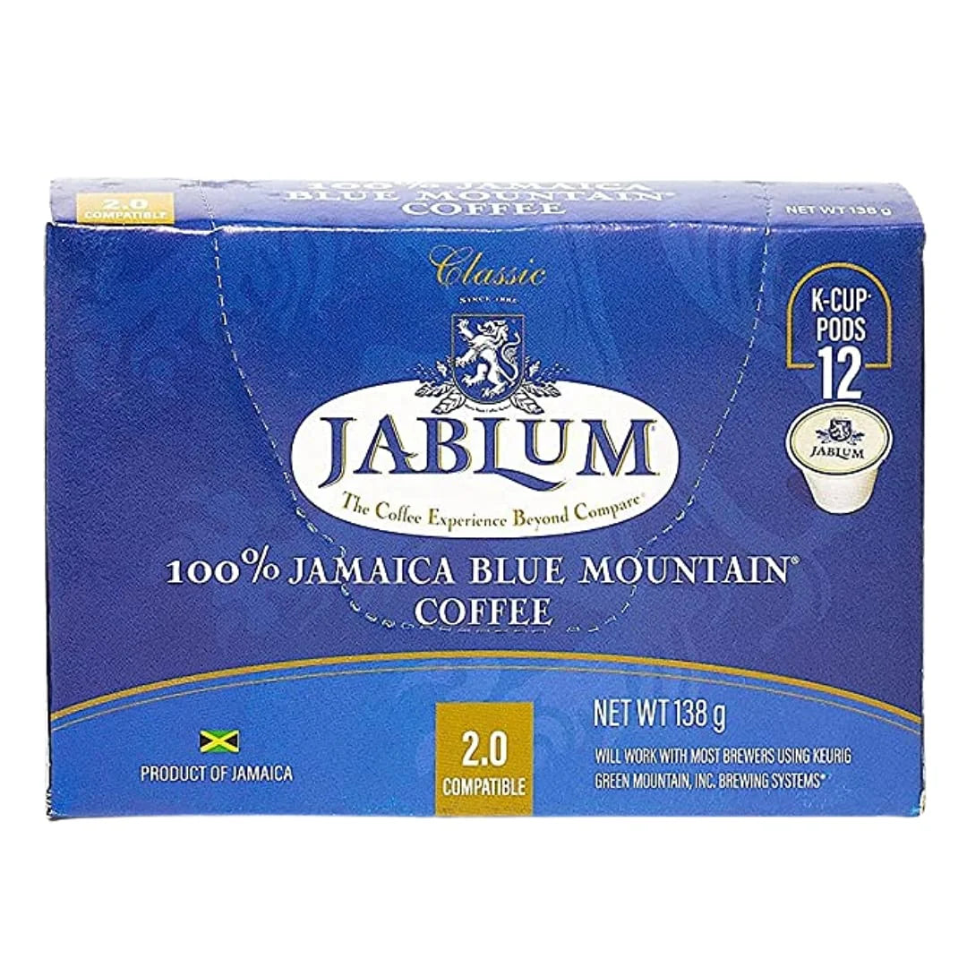 12 Pack Jamaican Blue Mountain Coffee K Cups K826