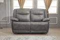 Bonded Leather Reclining Sofa P2796