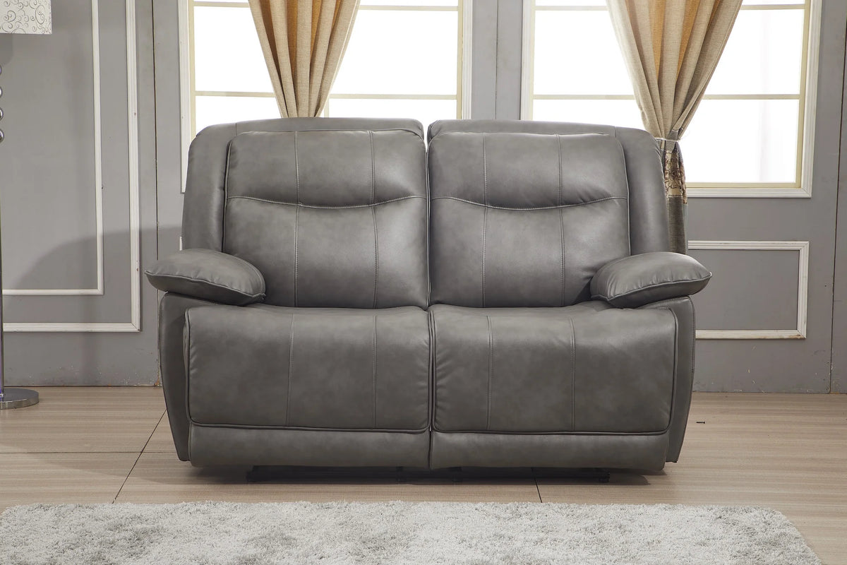 Bonded Leather Reclining Sofa P2796