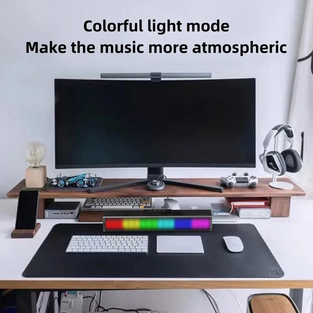 Wireless Bluetooth Sound Bar with RGB Lights F111