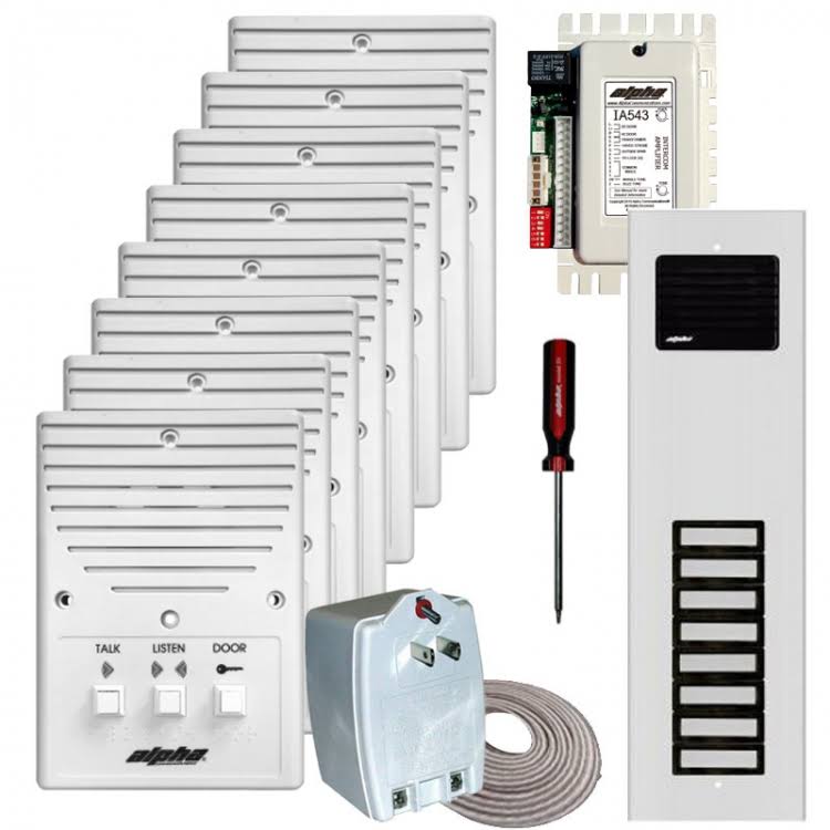 8 Unit Apt. Intercom Kit N368444