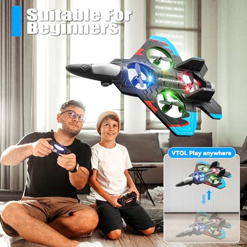 Foam Remote Control Airplane RC Plane Fighter Jet with Light G141442
