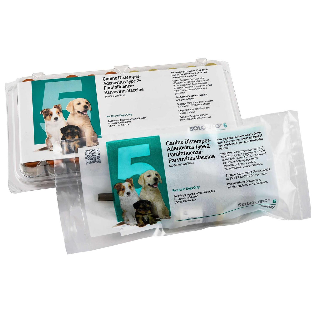 Solo-Jec 5 Vaccine for Dogs Q750