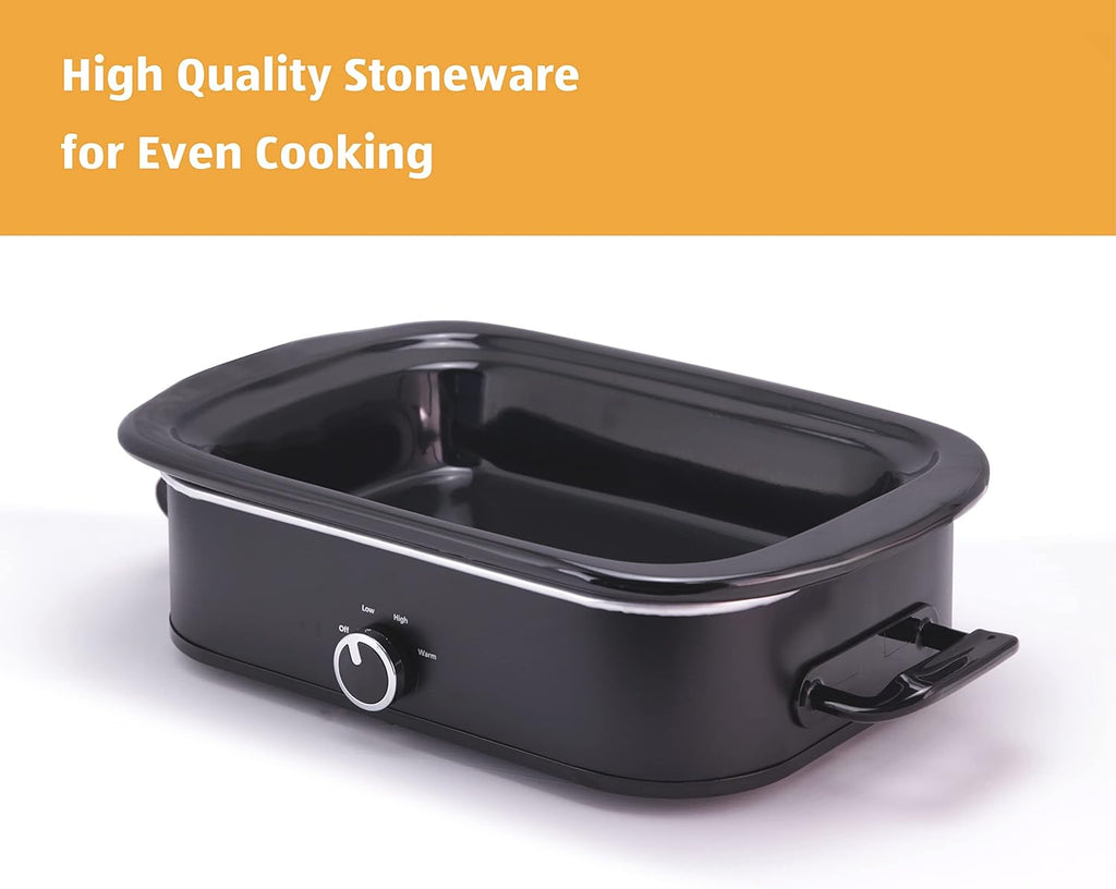 4-Quart Manual Slow Cooker with Keep Warm Setting C238