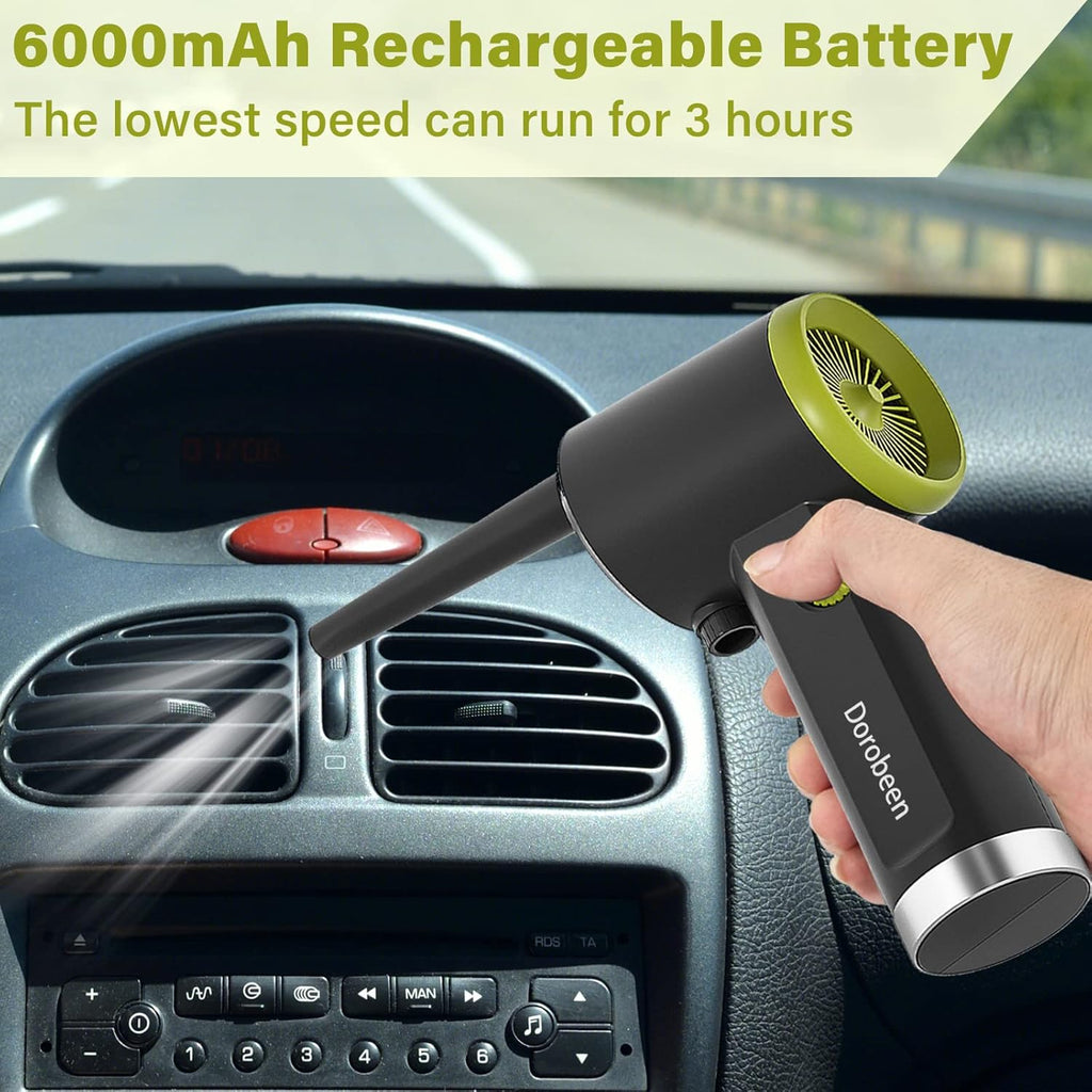 Compressed Air Duster, Cordless Handheld Air Blower, 41000RPM, Rechargeable, Pack of 2 Z79999