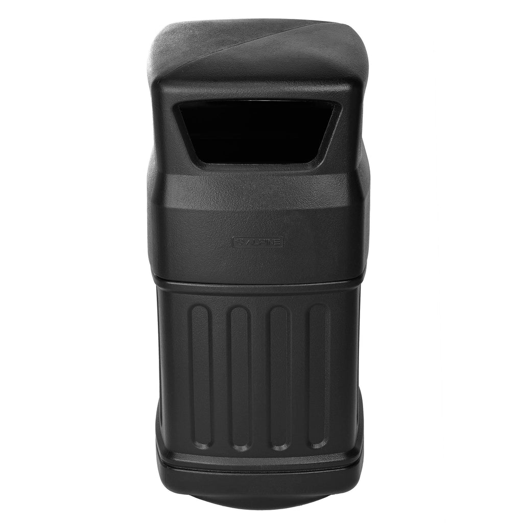 Black 16-Gallon Outdoor/Indoor Trash Can B946812