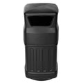 Black 16-Gallon Outdoor/Indoor Trash Can B946812