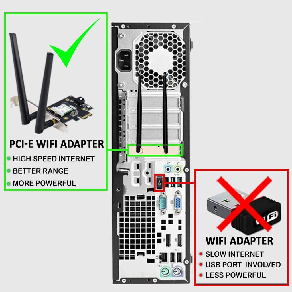32GB RAM 1TB SSD 4TB HDD Intel i7 6th Gen GT 1030 27 Inch 165hz Gaming Monitor Refurbished Desktop PC X517989