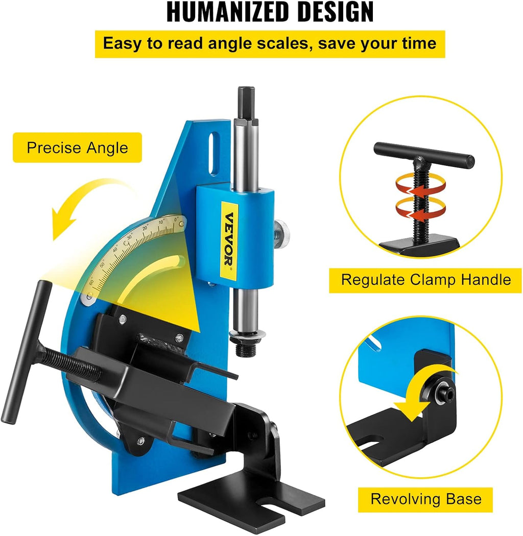 60 Degree Pipe Notcher for 2" Round Tubing H731554