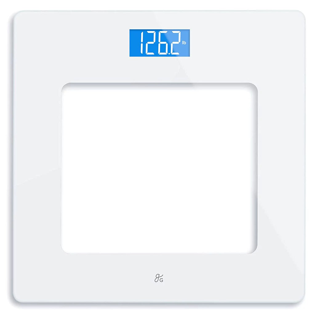 White Glass Bathroom Scale A88212