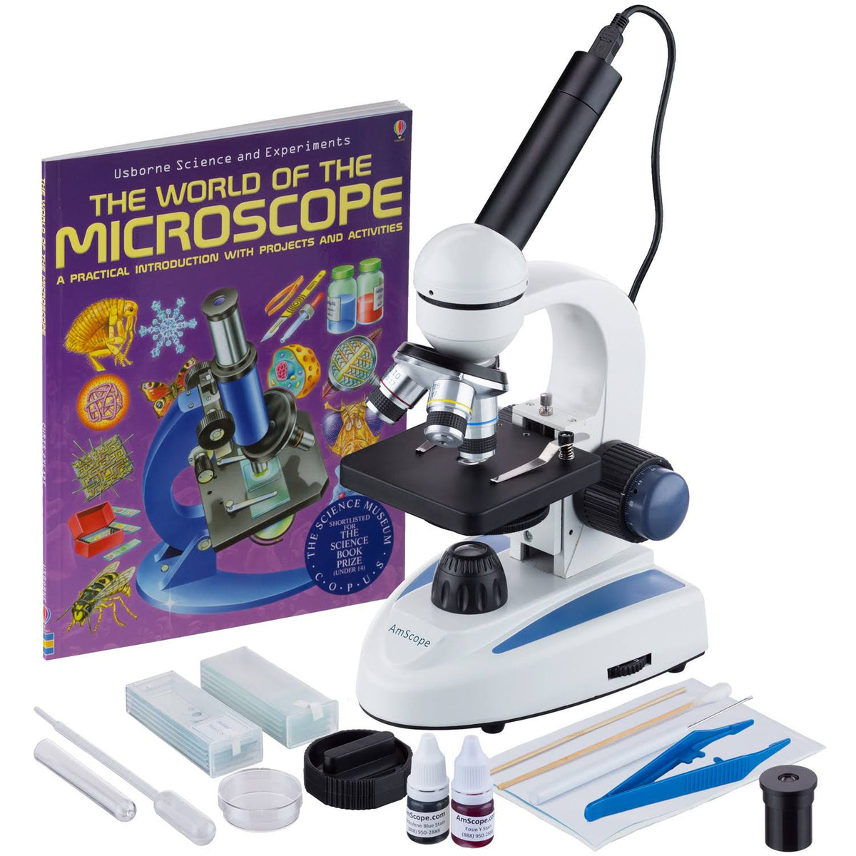 40X-1000X Student Microscope with USB Digital Camera R781175