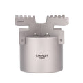 Titanium Liquid Spirit Stove with Cross Stand Rack E5394