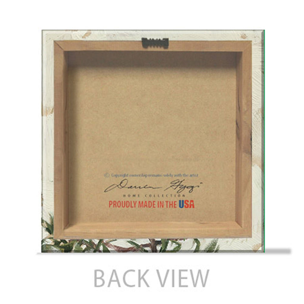 Green Canvas Giclee Print V1994