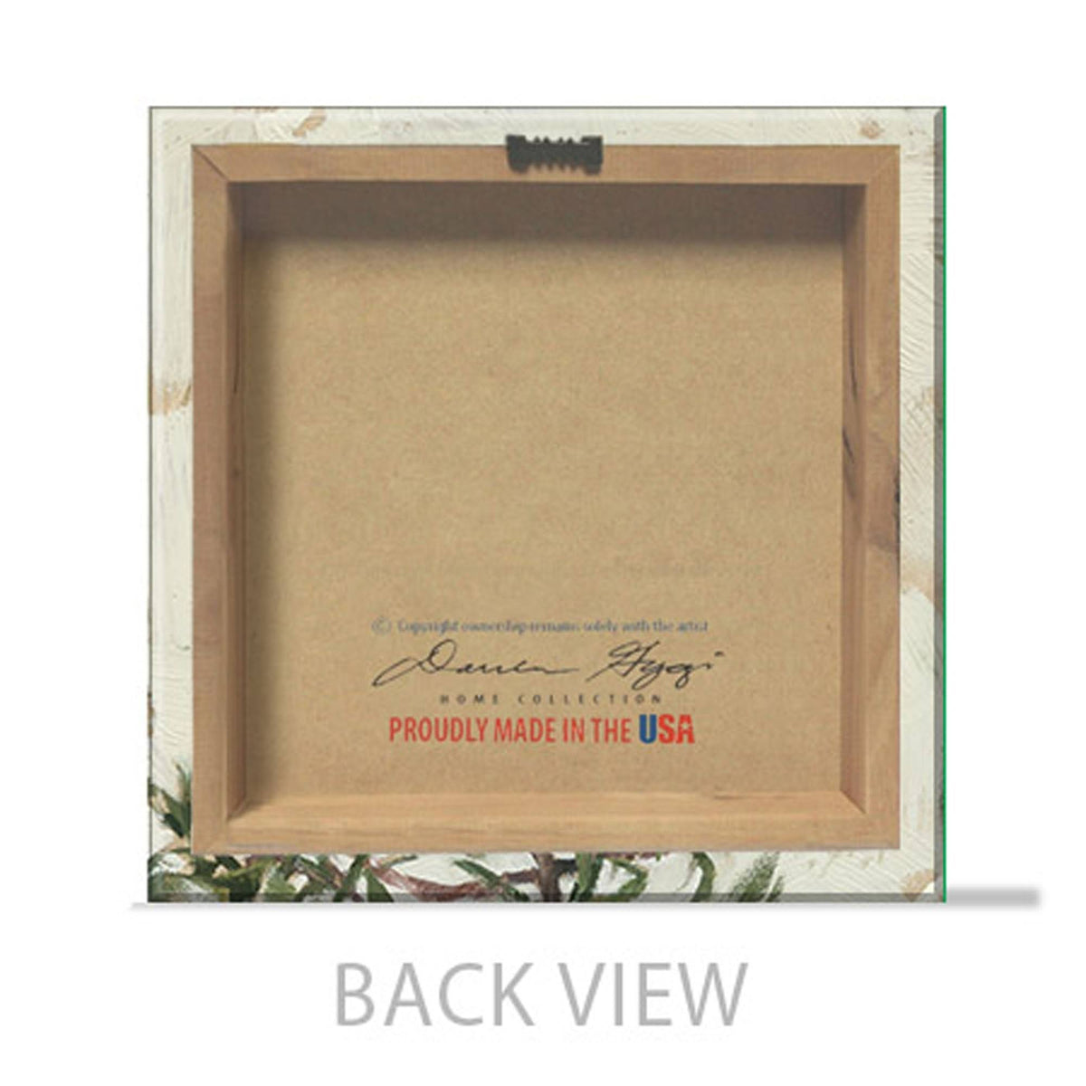 Green Canvas Giclee Print V1994