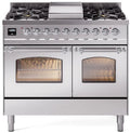 40 Dual Fuel Propane Gas Range Stainless Steel C49774