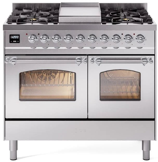 40 Dual Fuel Propane Gas Range Stainless Steel C49774
