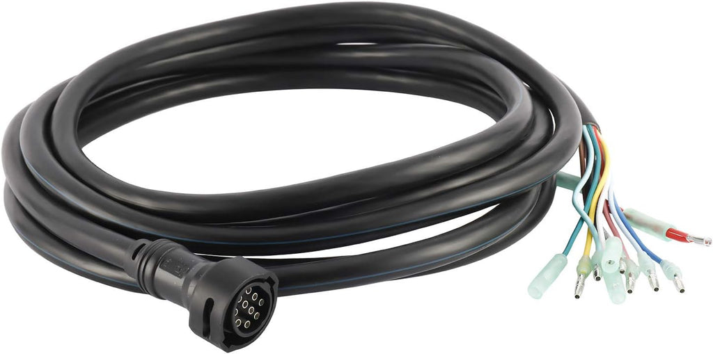 10 Pin 16.4ft Motor Cable Wire Harness for Yamaha Outboard Engine 703 Remote Control Box, Pack of 2 X383