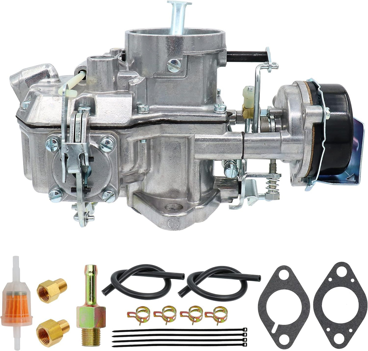 Autolite 1100 1 Barrel Carburetor Straight 6 Cylinder 170/200 CID with Automatic Choke I4357
