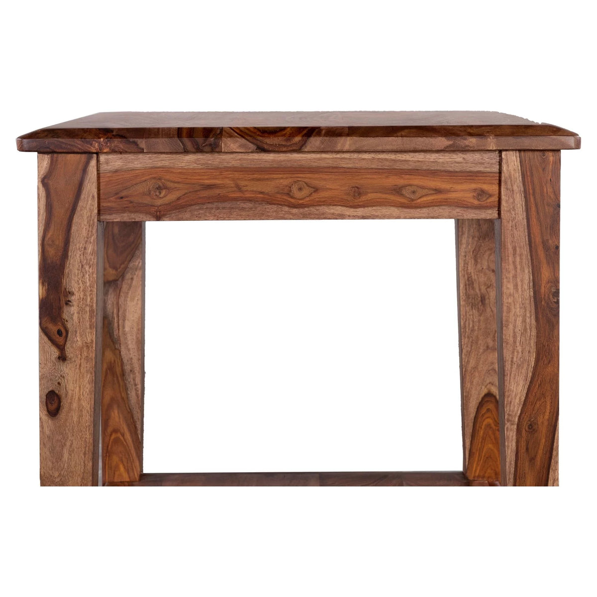Solid Sheesham Wood End Table Q939