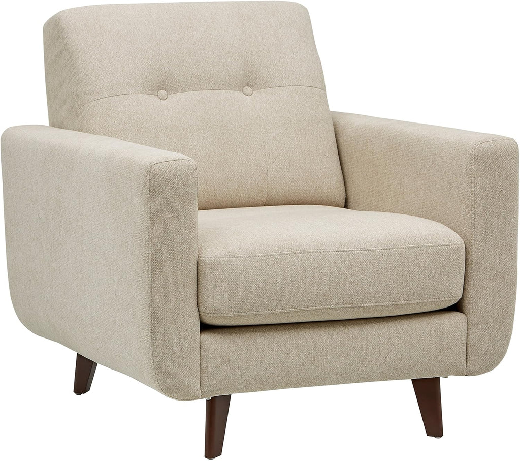 Caramel Leather Ottoman Y2216