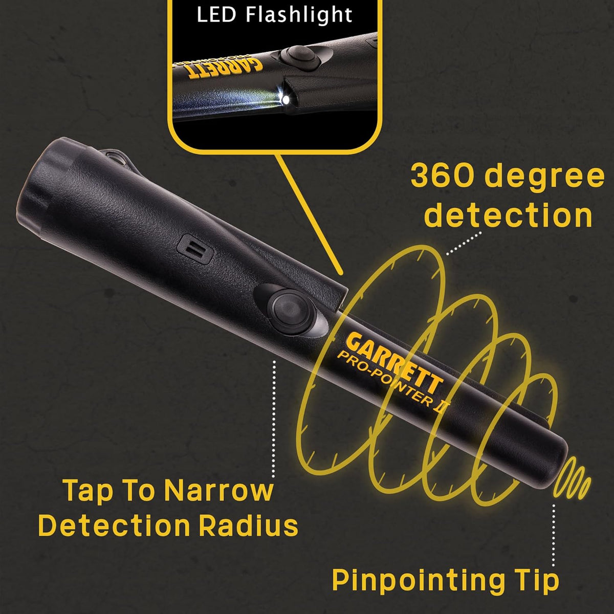 Two Metal Detector Pinpointer with Holster and Pouch S817
