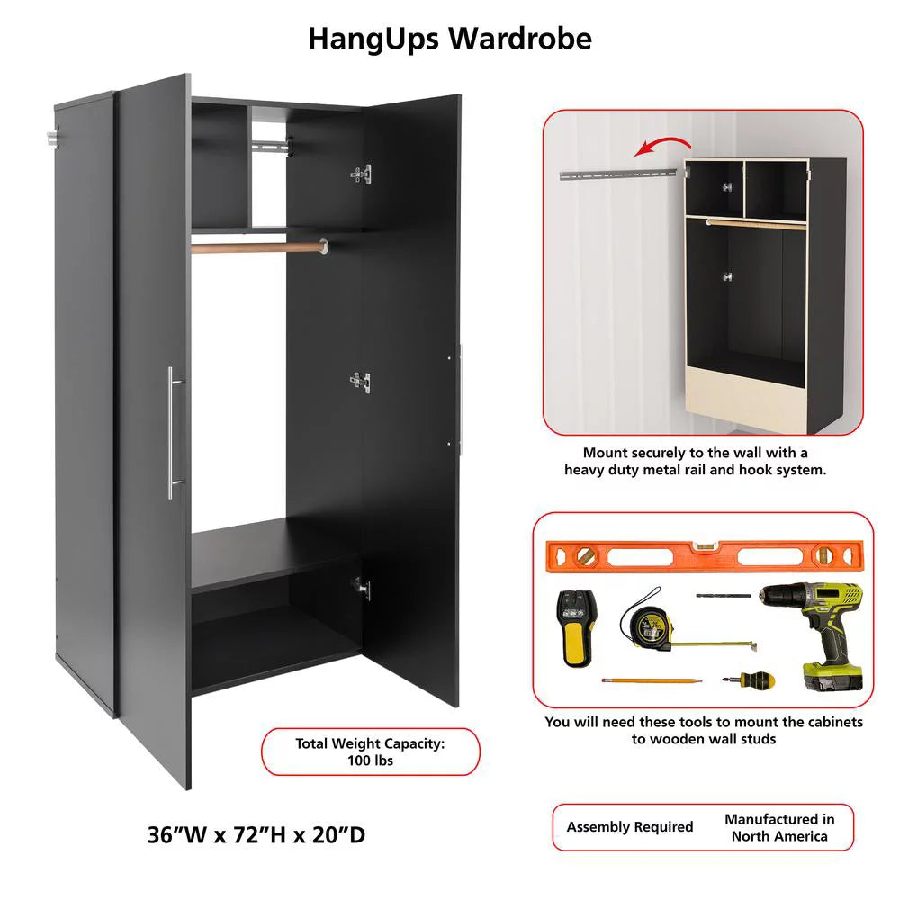 Black Wardrobe J158344