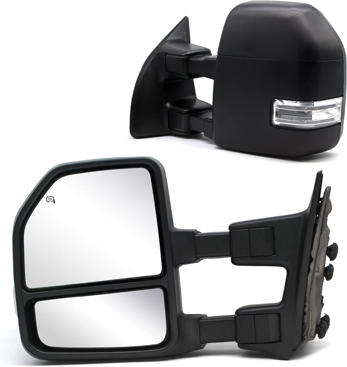 Black Power Heated Towing Mirrors R239