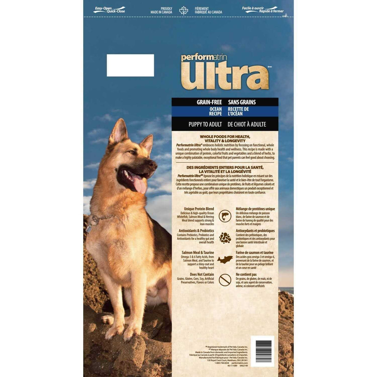 Grain Free Dry Dog Food P3892