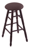 Dark Cherry Maple Bar Stool with Truffle Seat T574534