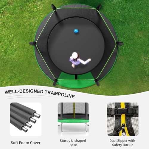 Trampoline with Enclosure Net H666088