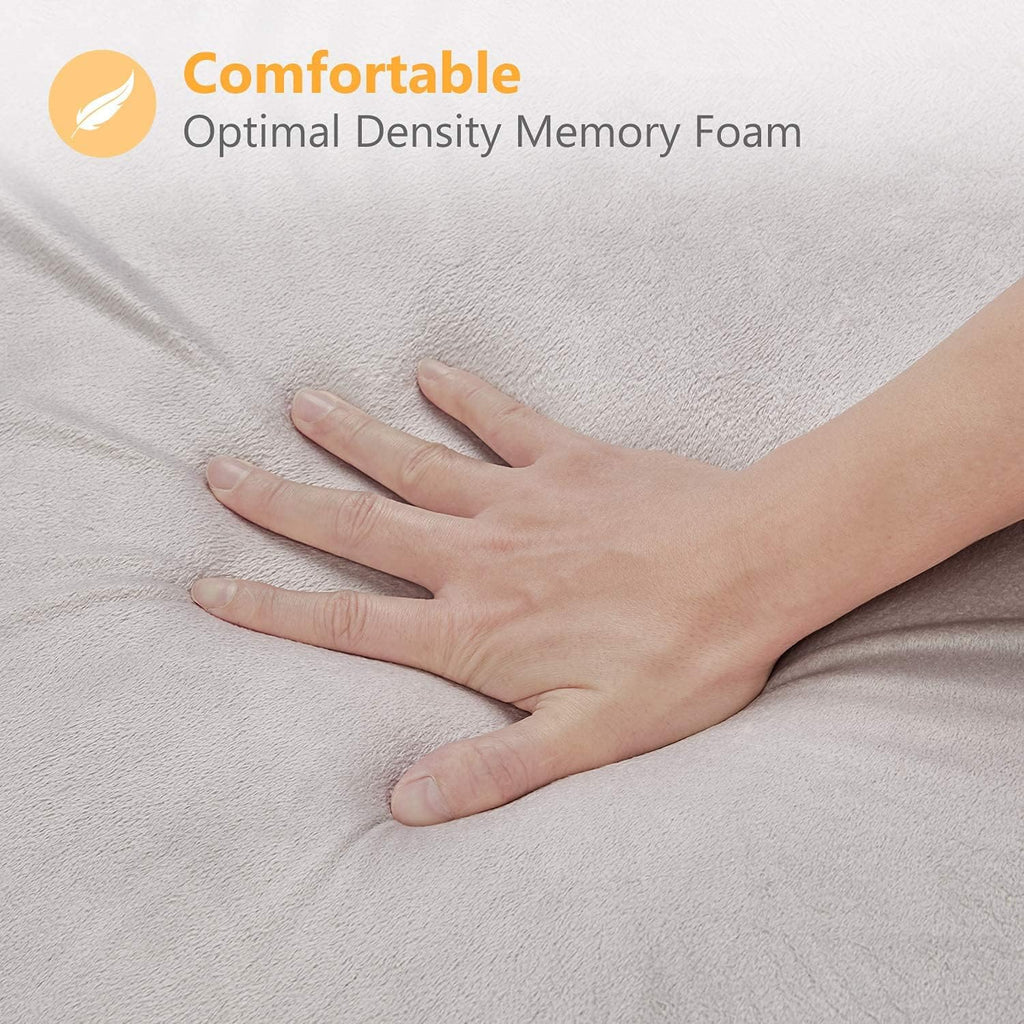Adjustable Memory Foam Bed Wedge Pillow with Washable Cover R692