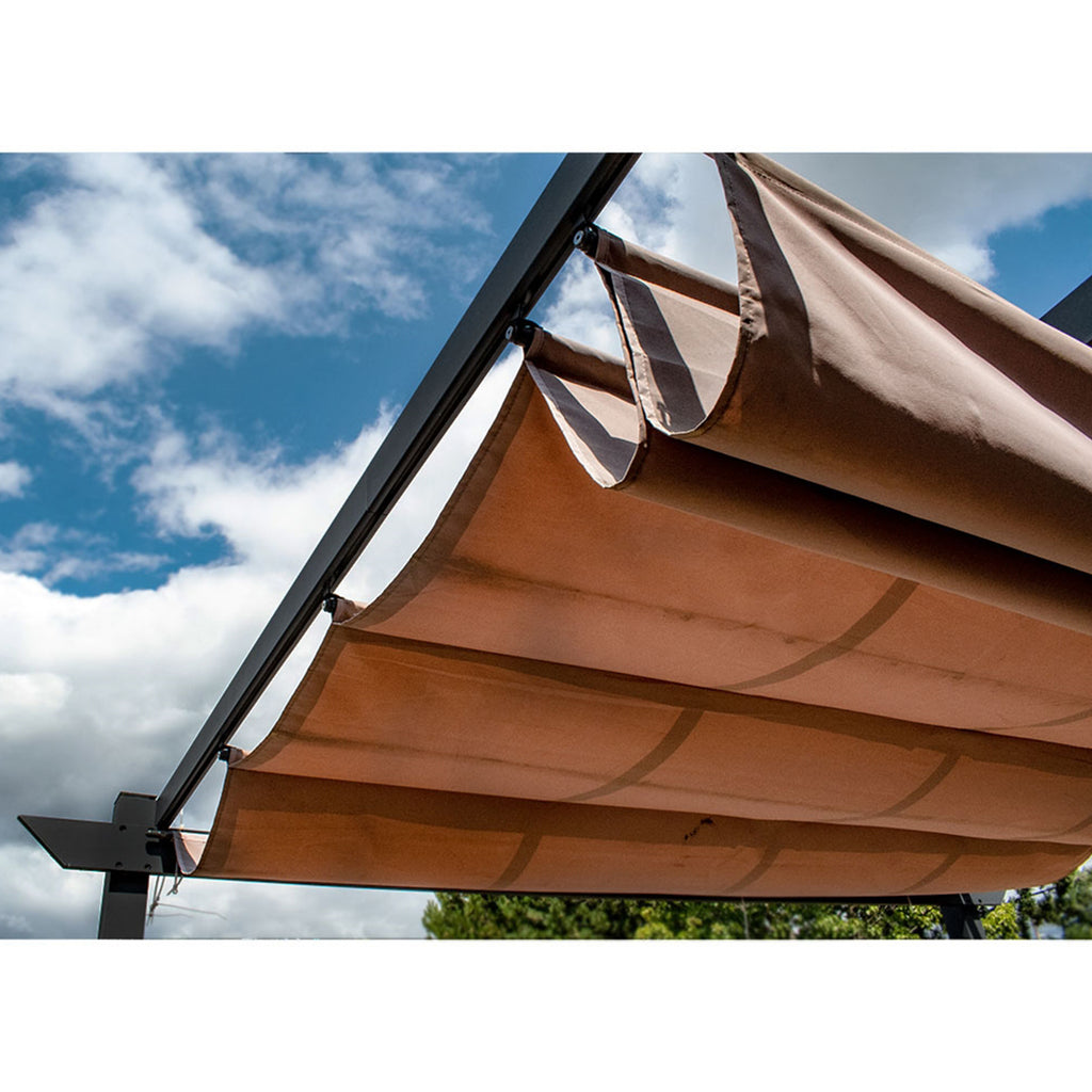 Sand 9 x 9 Feet Pergola Canopy Fabric Replacement R9416